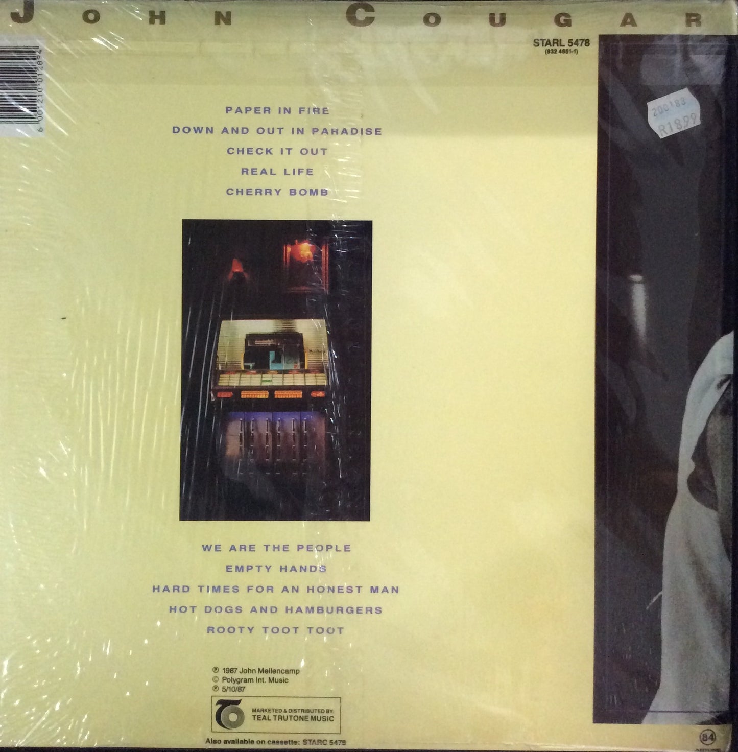 John Cougar Mellencamp - The Lonesome Jubilee