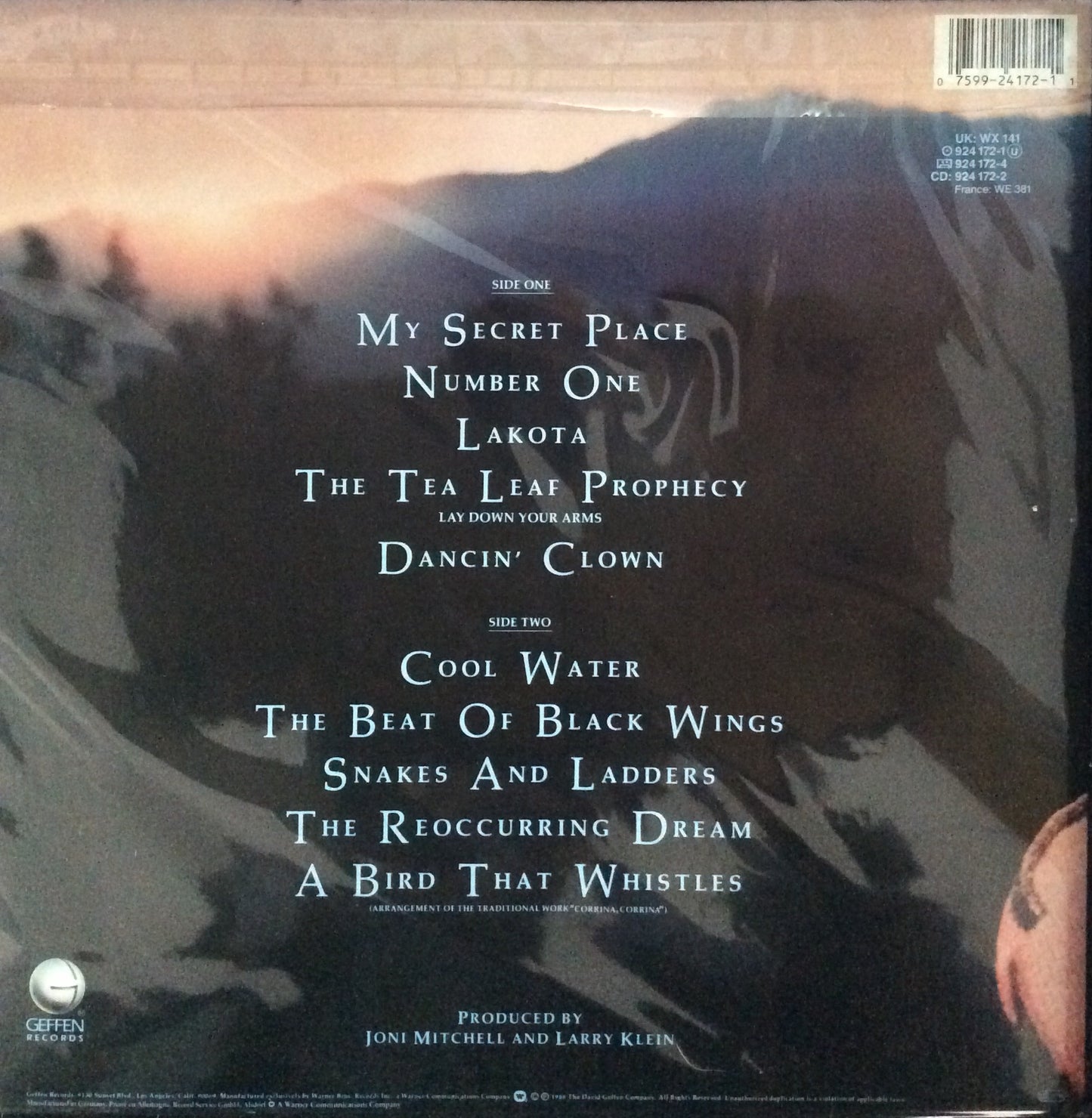 Joni Mitchell - Chalk Mark In A Rain Storm