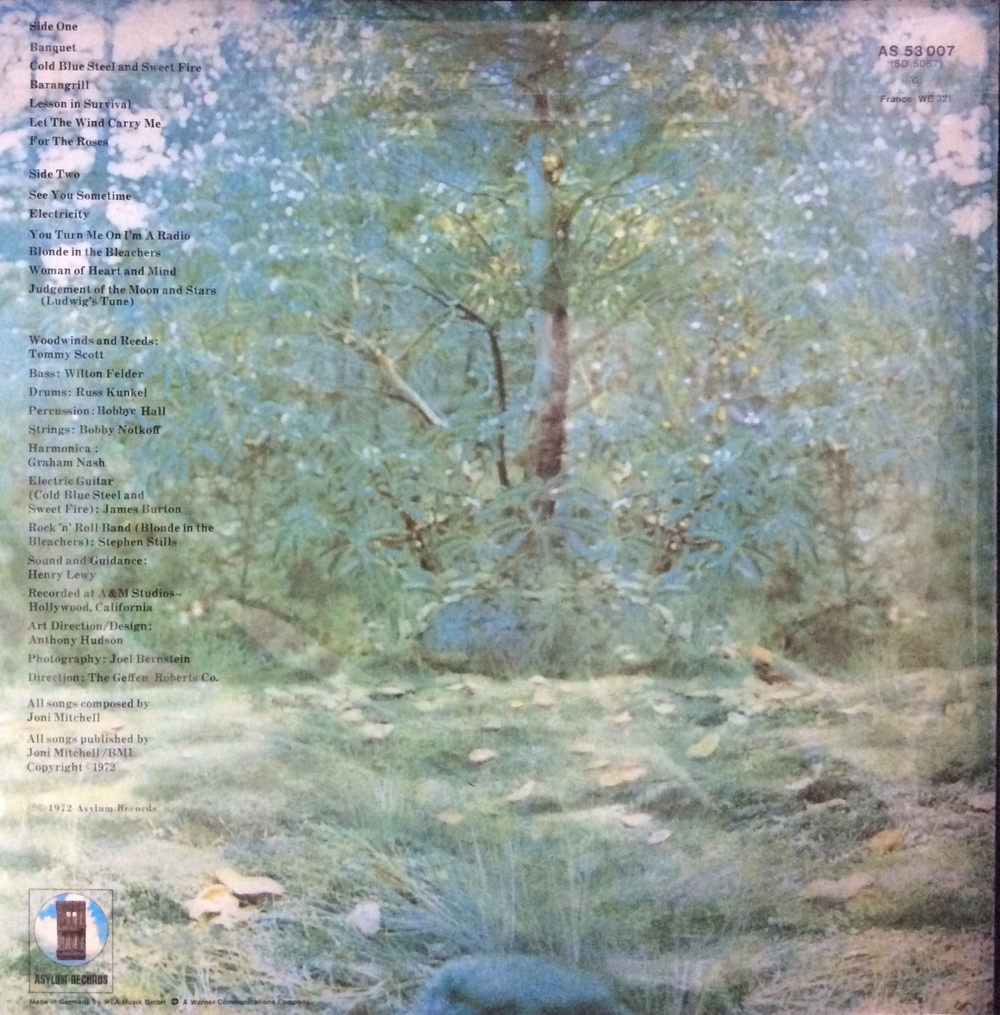 Joni Mitchell - For The Roses