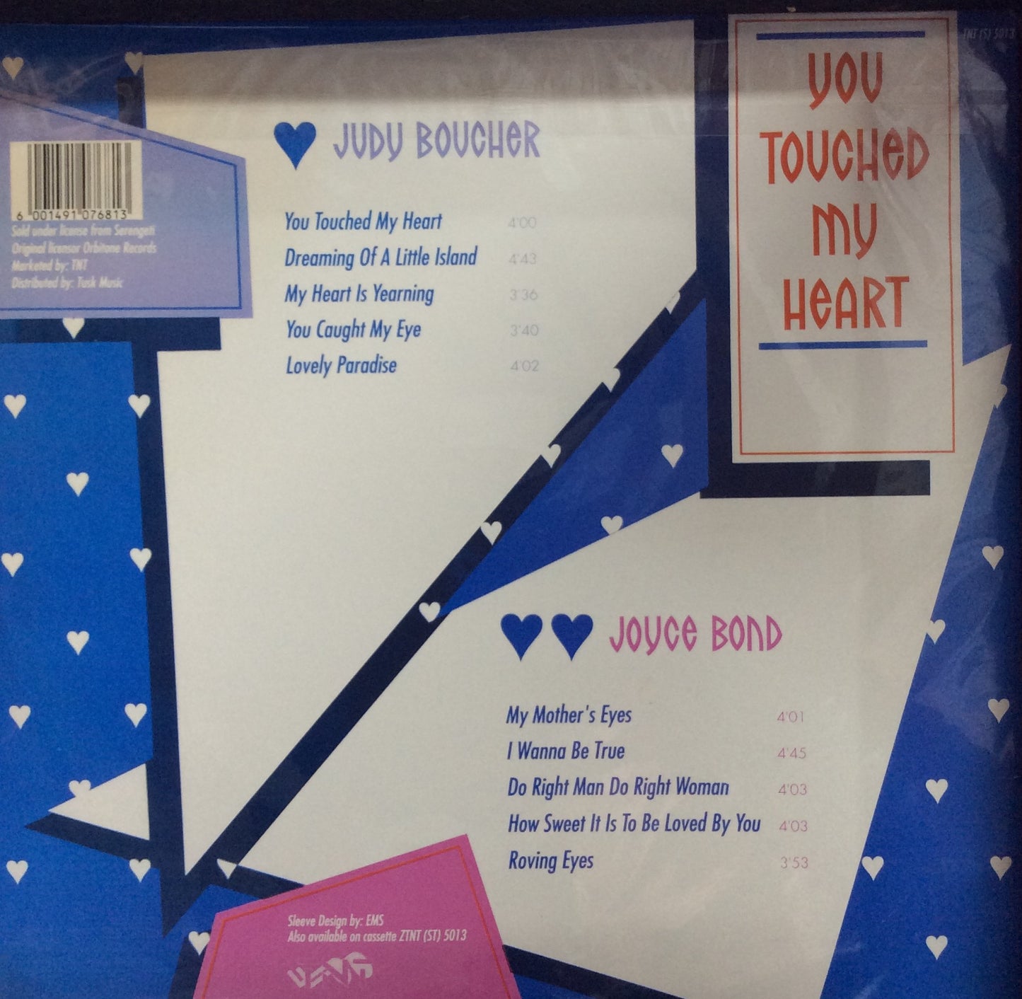 Judy Boucher / Joyce Bond - You Touched My Heart