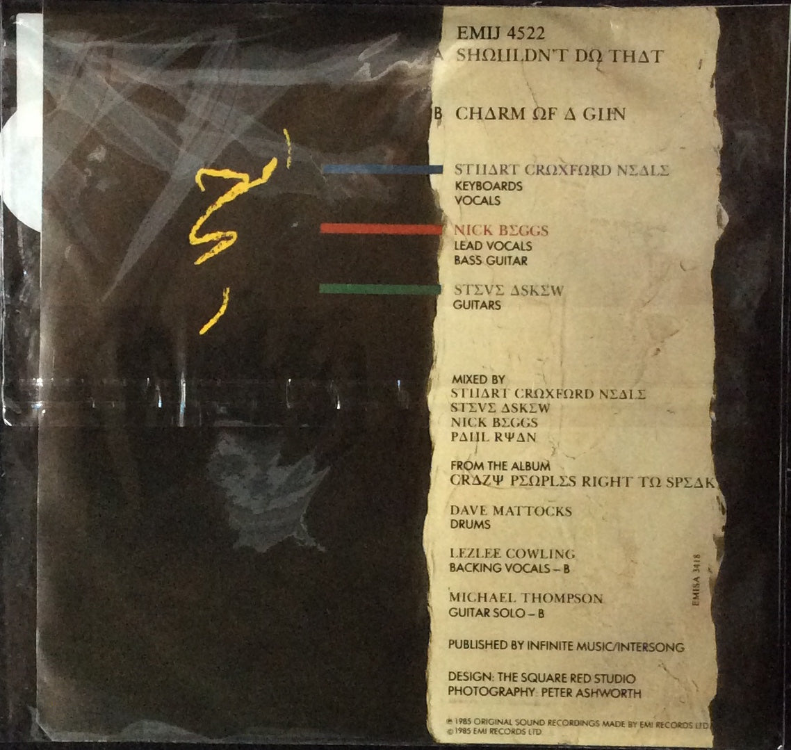 Kaja - Shouldn't Do That (7" Single)