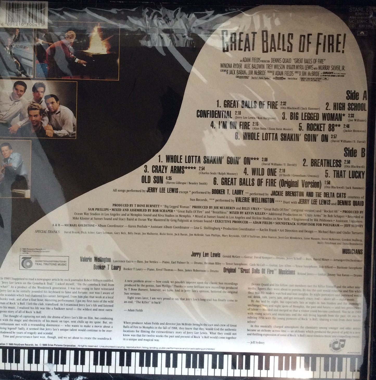 Movie Soundtrack - Great Balls Of Fire