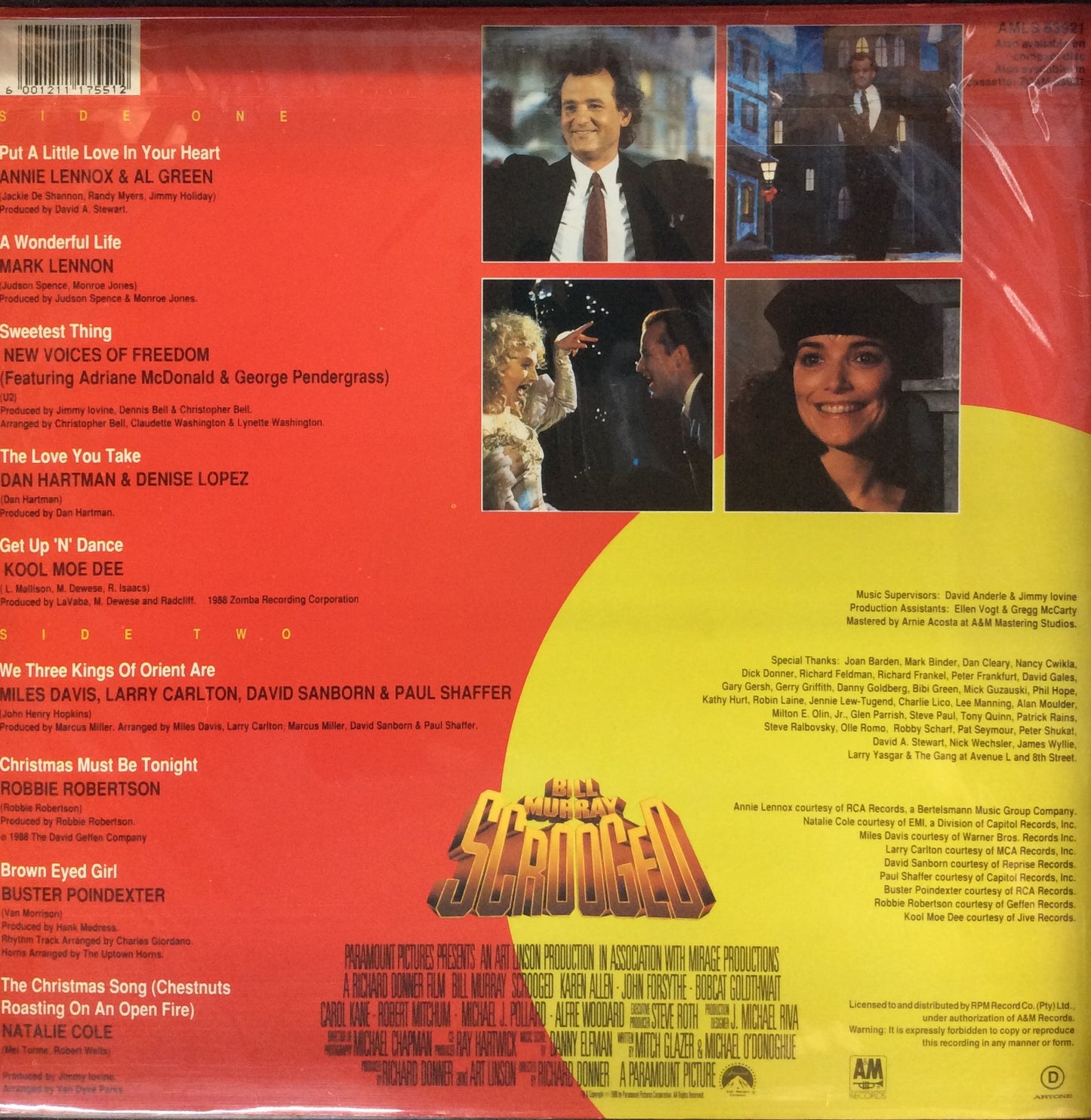 Movie Soundtrack - Scrooged