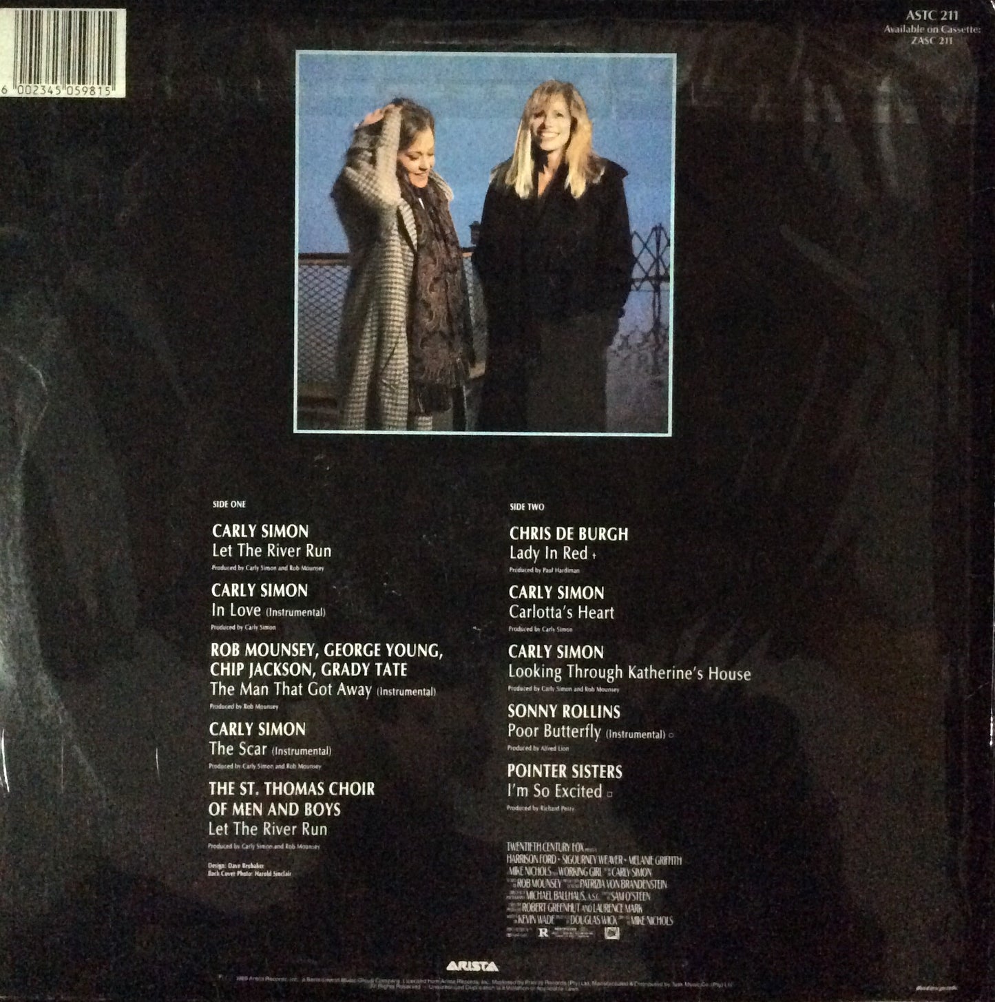 Movie Soundtrack - Working Girl