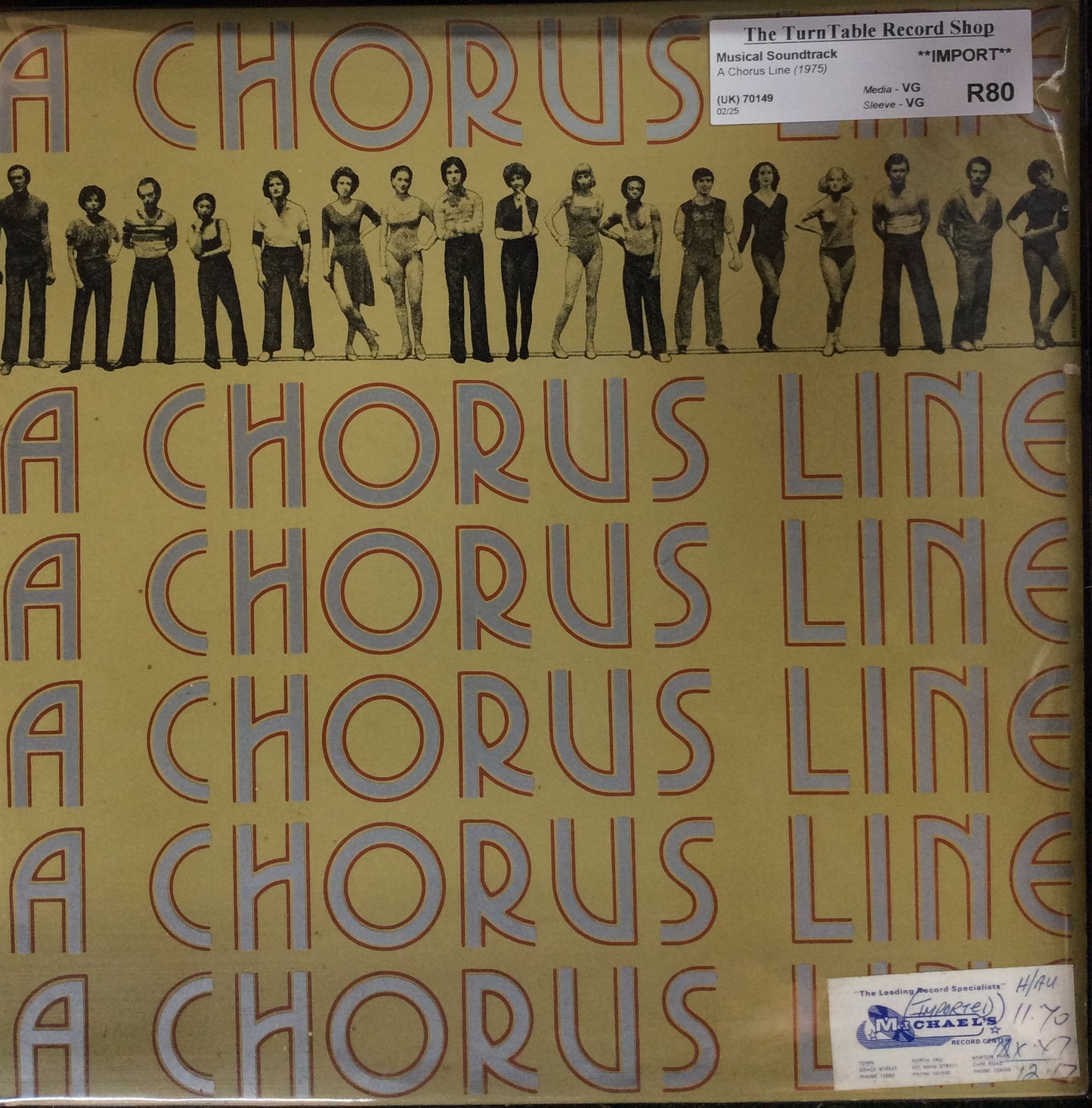 Musical Soundtrack - A Chorus Line