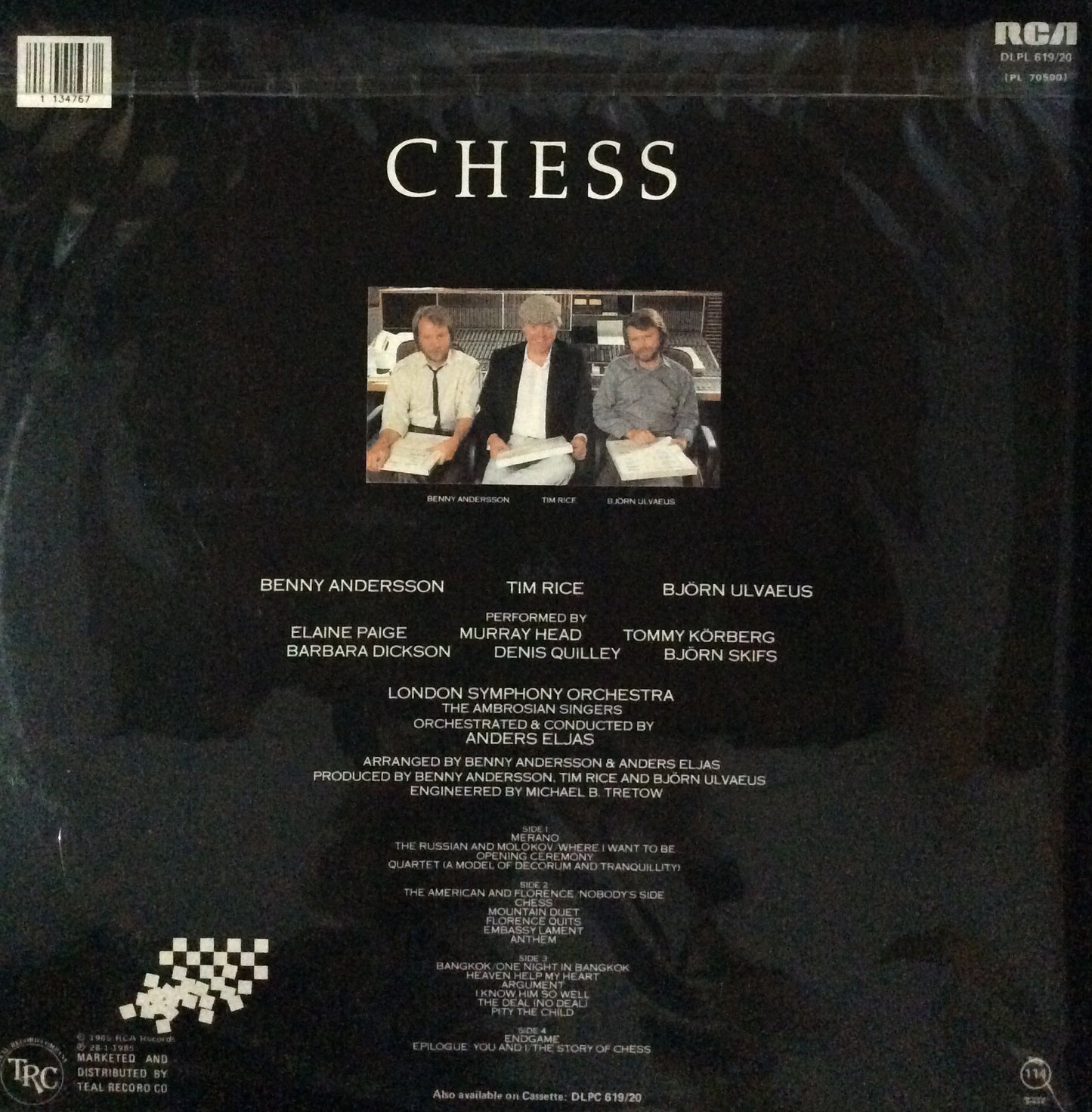 Musical Soundtrack - Chess