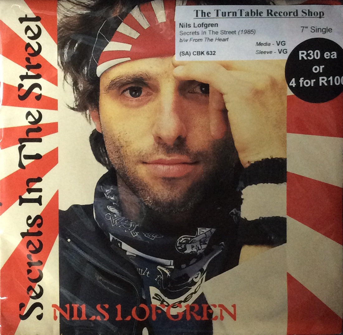 Nils Lofgren - Secrets In The Street (7" Single)