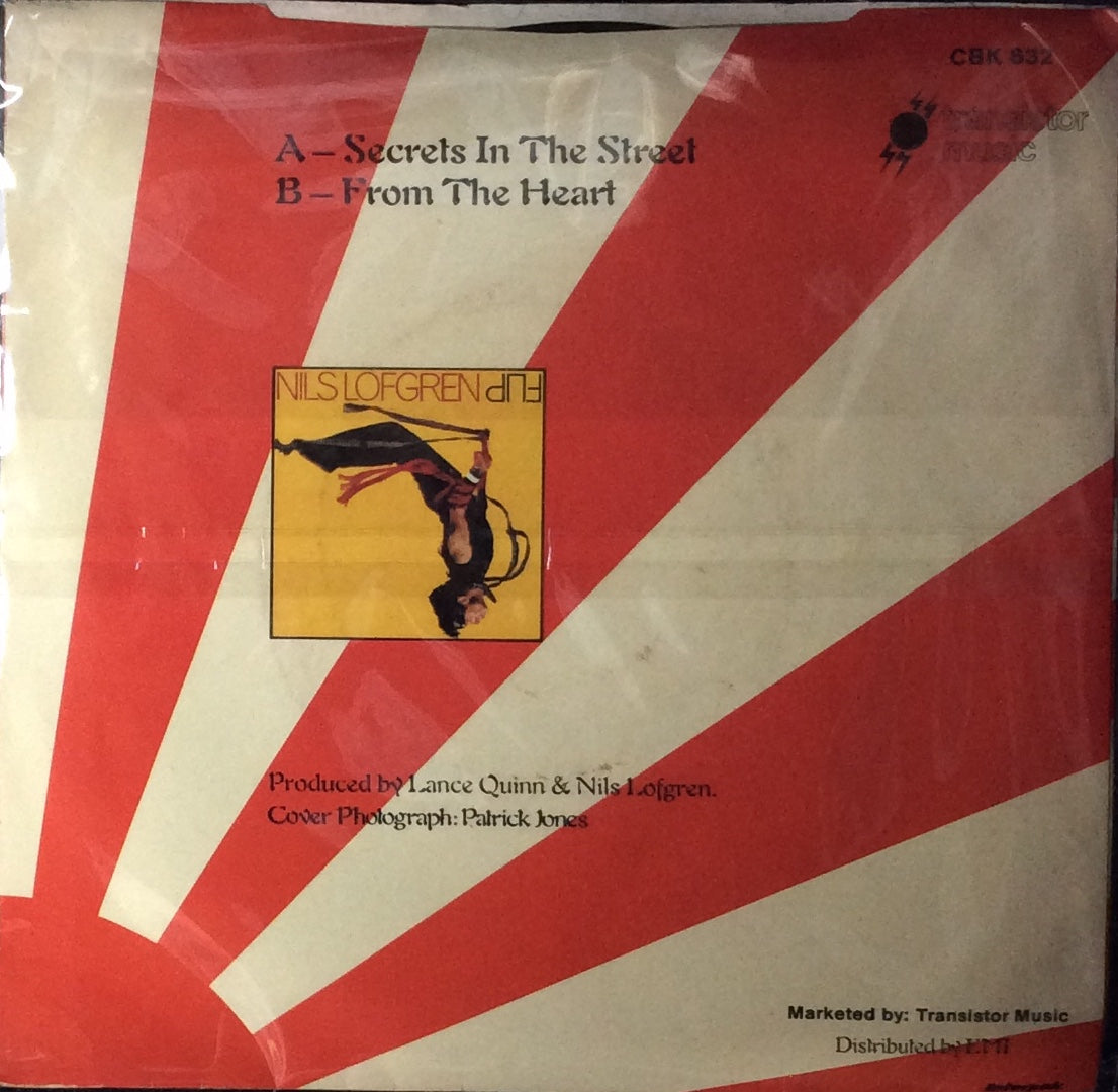 Nils Lofgren - Secrets In The Street (7" Single)