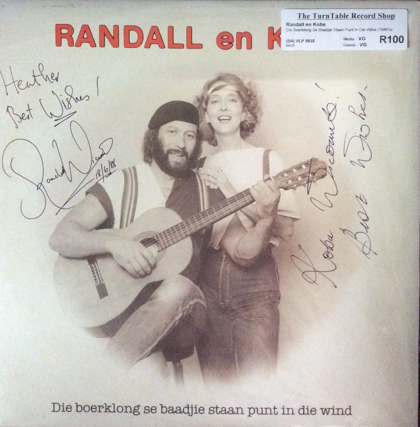 Randall & Koba - Die Boerklong Se Baadjie Staan Punt In Die Wind