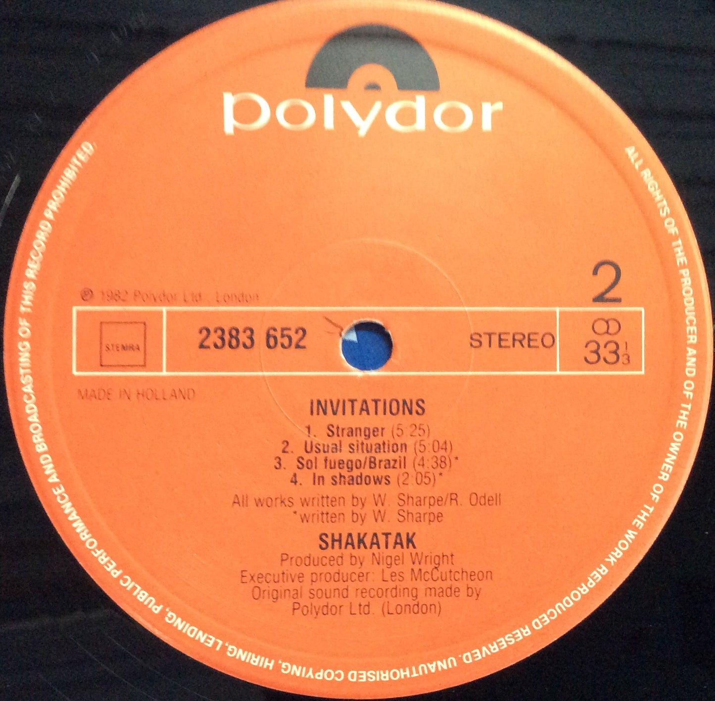 Shakatak - Invitations