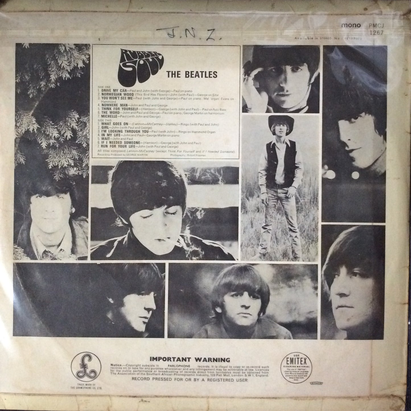 The Beatles - Rubber Soul