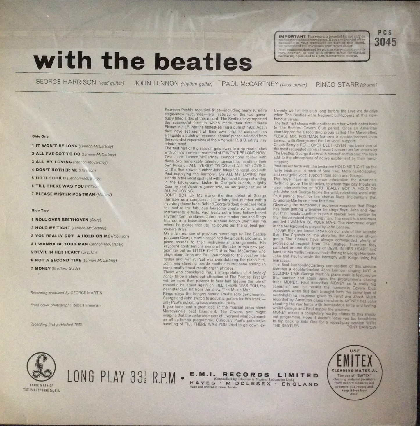 The Beatles - With The Beatles