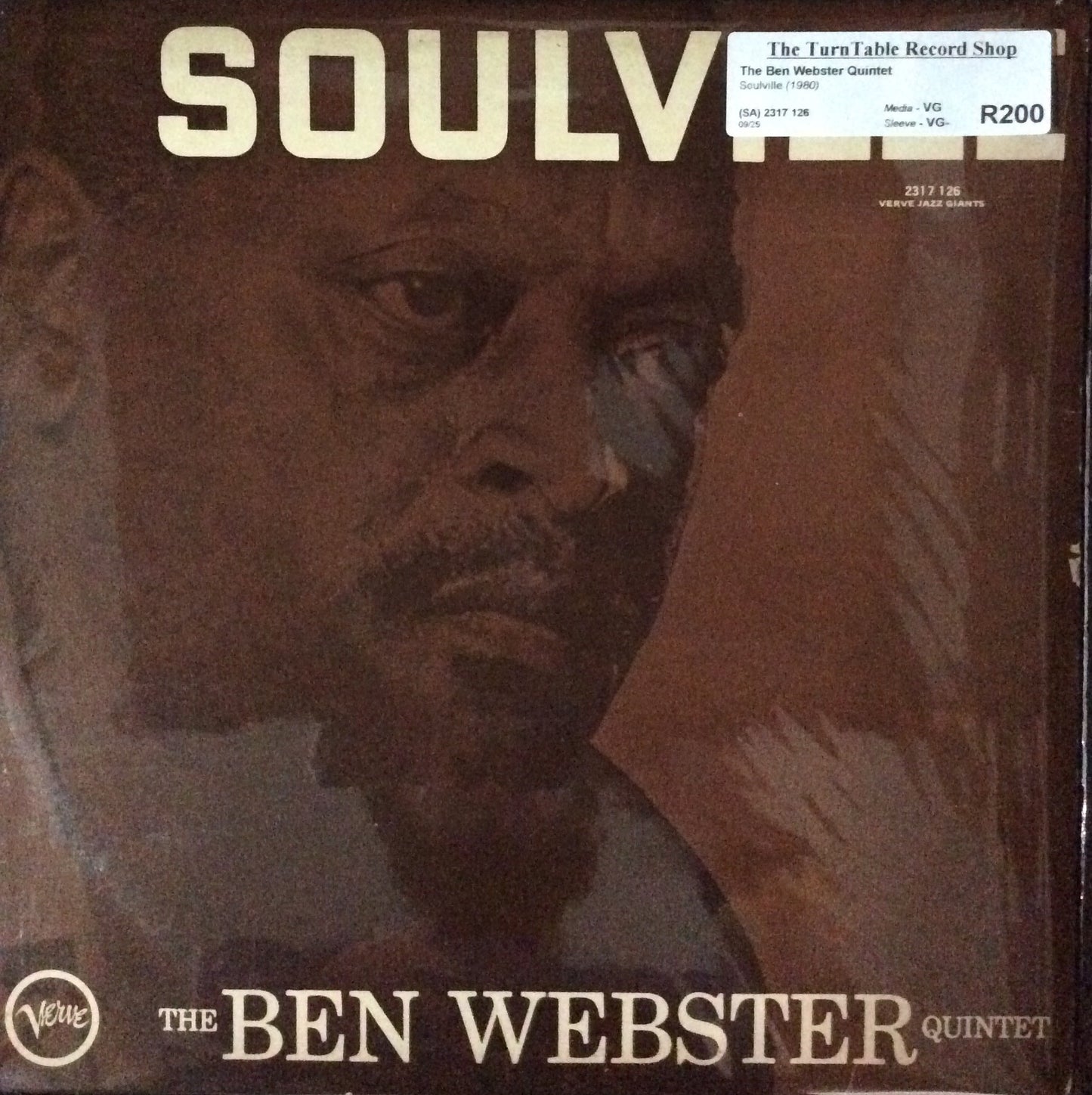 The Ben Webster Quintet - Soulville