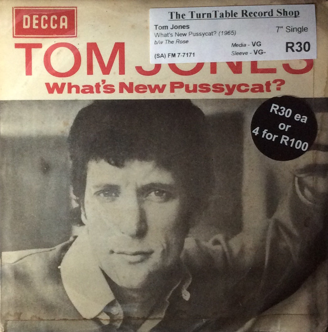 Tom Jones - What's New Pussycat? (7" Single)