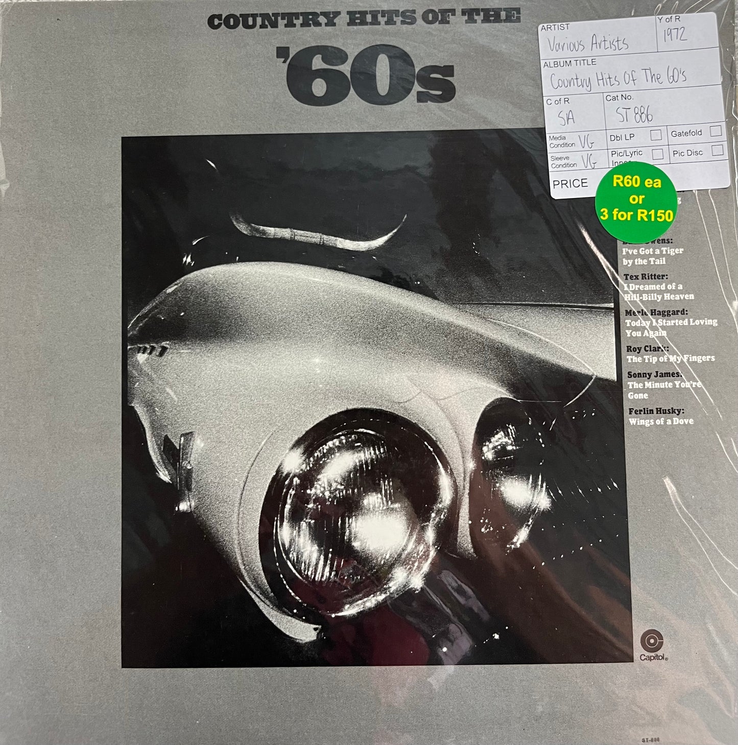 Various Artists - Country Hits Of The 60's