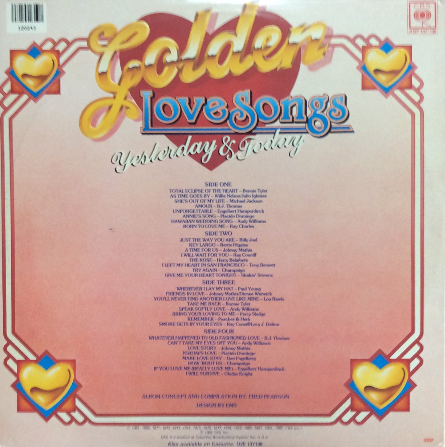 Various Artists - Golden Love Songs - Yesterday & Today