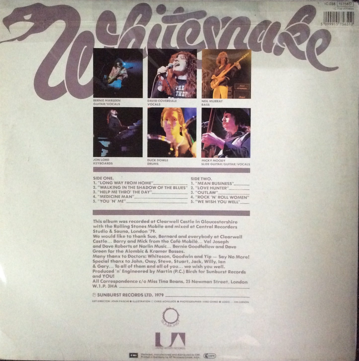 Whitesnake - Lovehunter