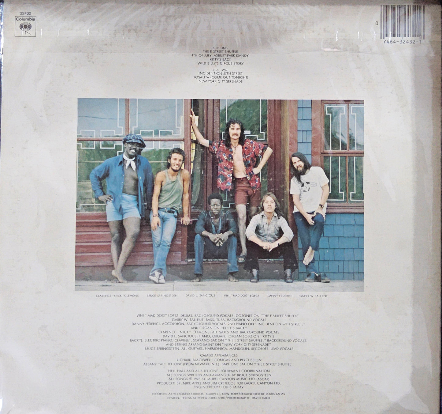 Bruce Springsteen - The Wild, The Innocent & The E Street Shuffle