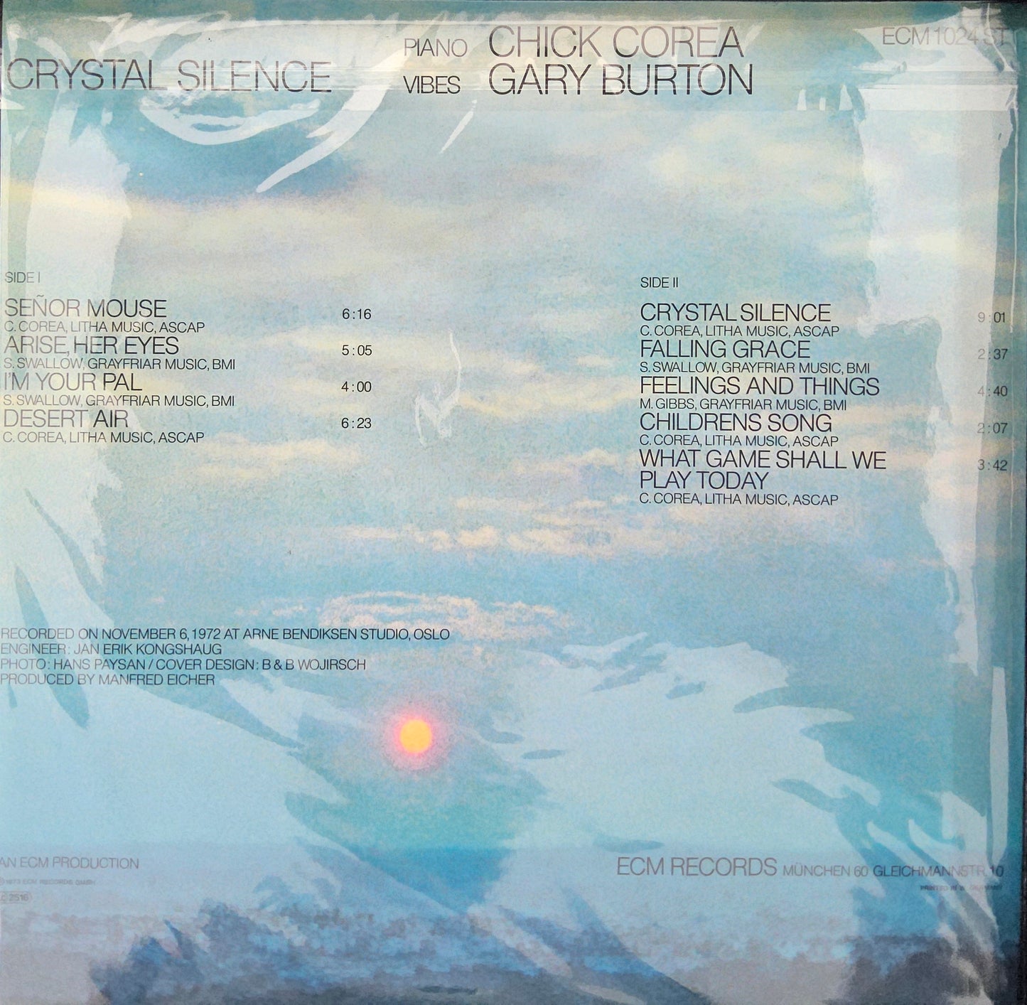 Gary Burton / Chick Corea - Crystal Silence