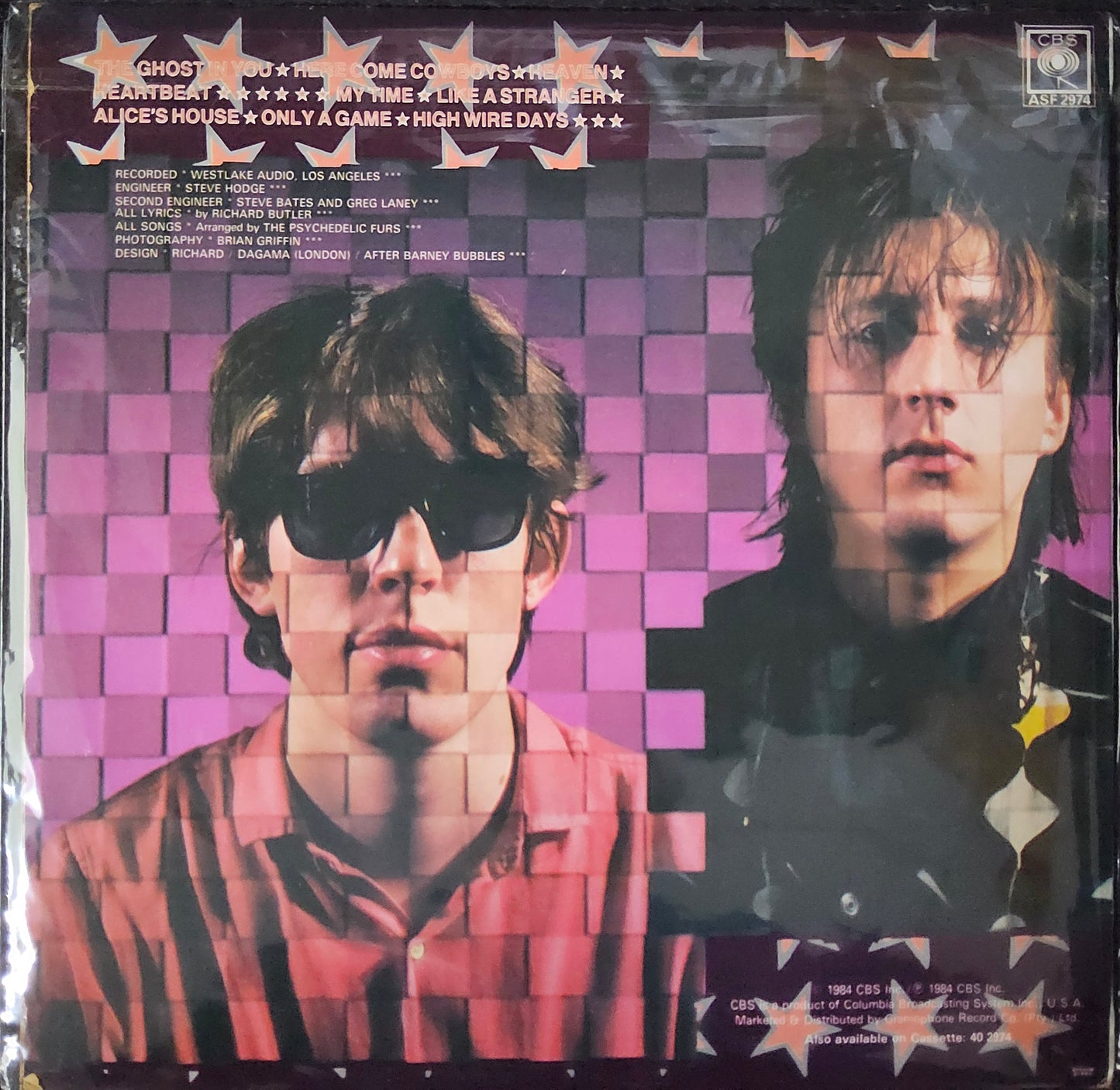 The Psychedelic Furs - Mirror Movies