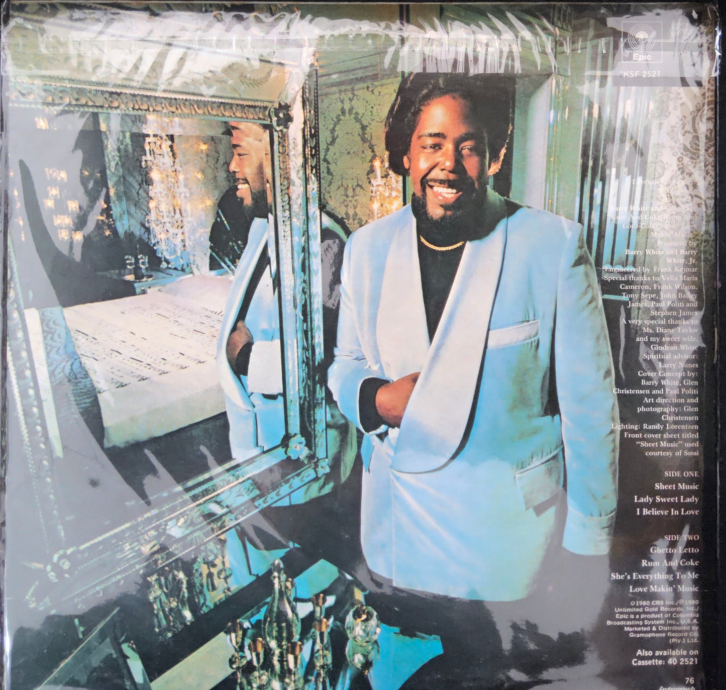 Barry White - Barry White's Sheet Music