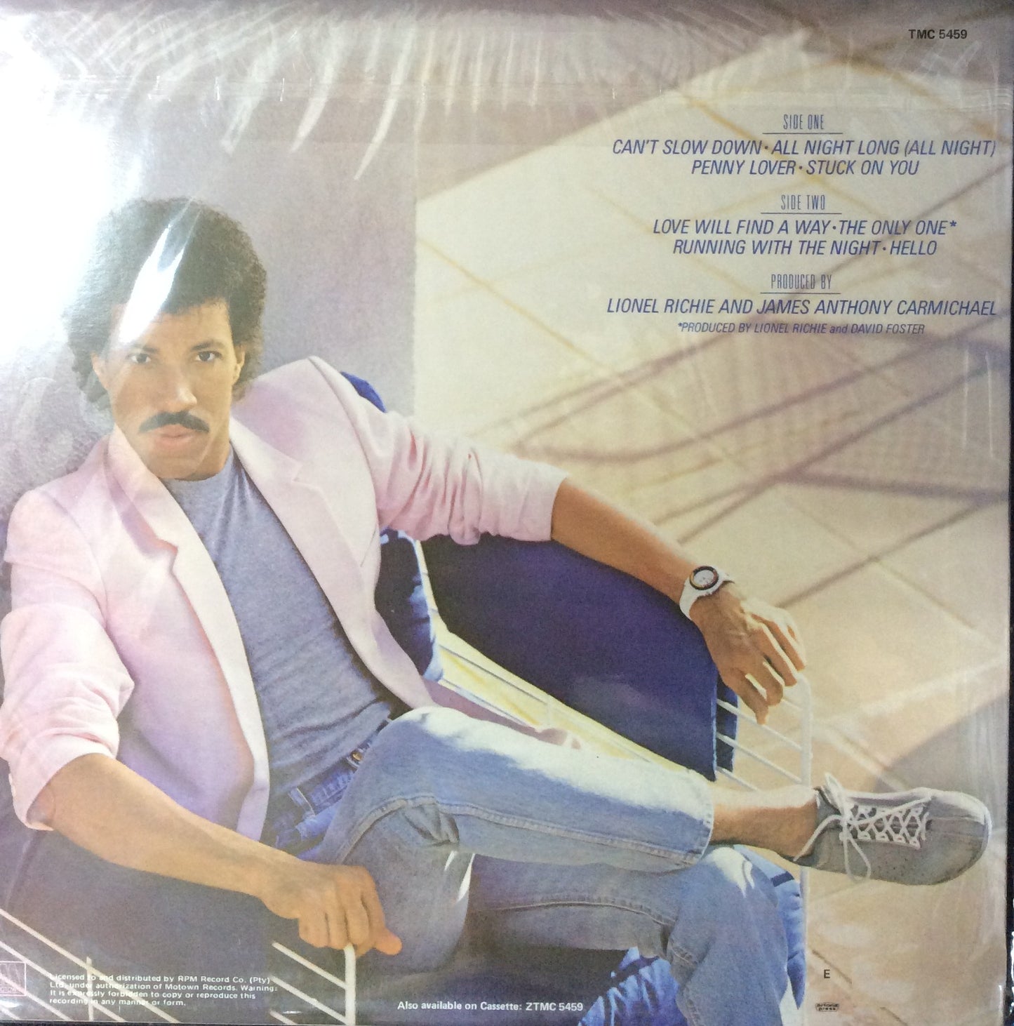 Lionel Richie - Can't Slow Down