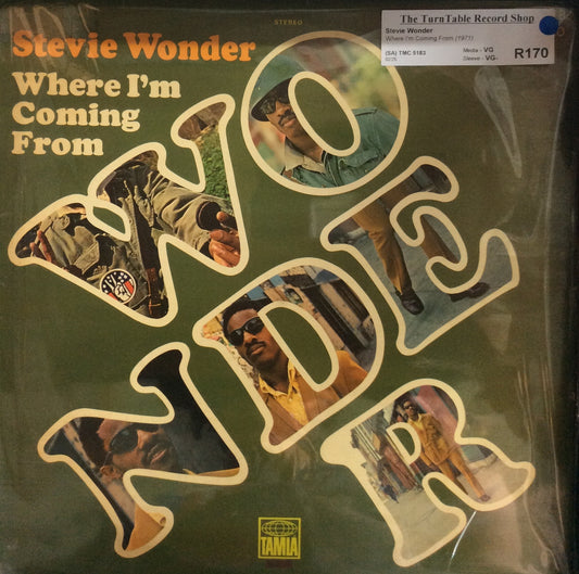 Stevie Wonder - Where I'm Coming From