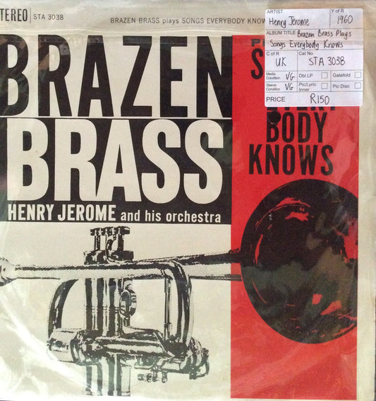 Henry Jerome - Brazen Brass Plays Songs Everbody Knows