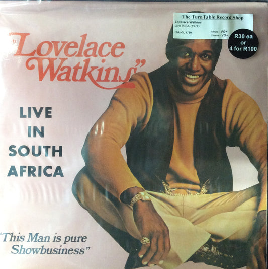 Lovelace Watkins - Live In SA