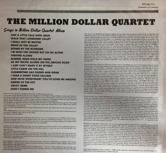 Million Dollar Quartet, The - The Million Dollar Quartet