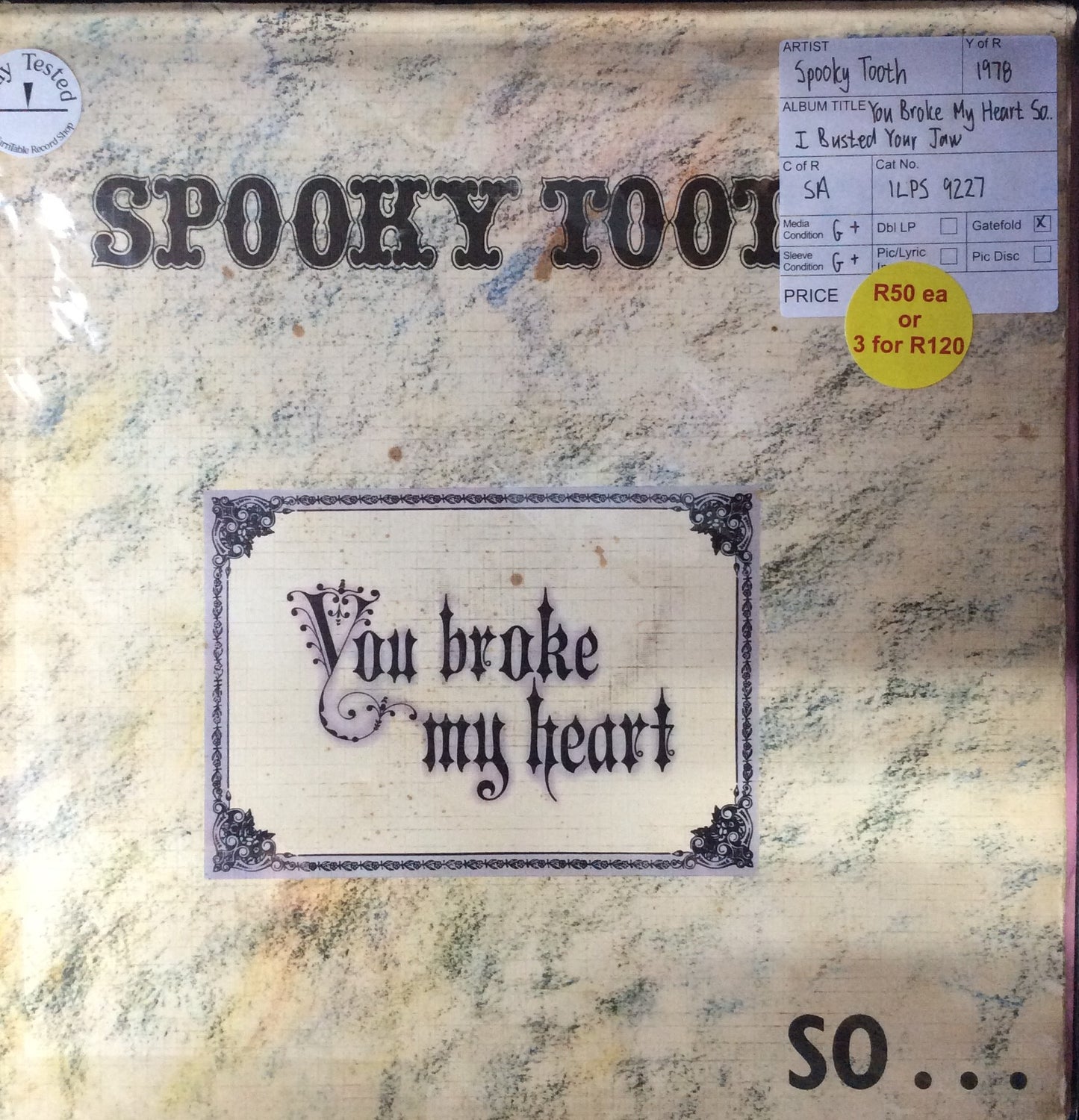 Spooky Tooth - You Broke My Heart So ... I Busted Your Jaw