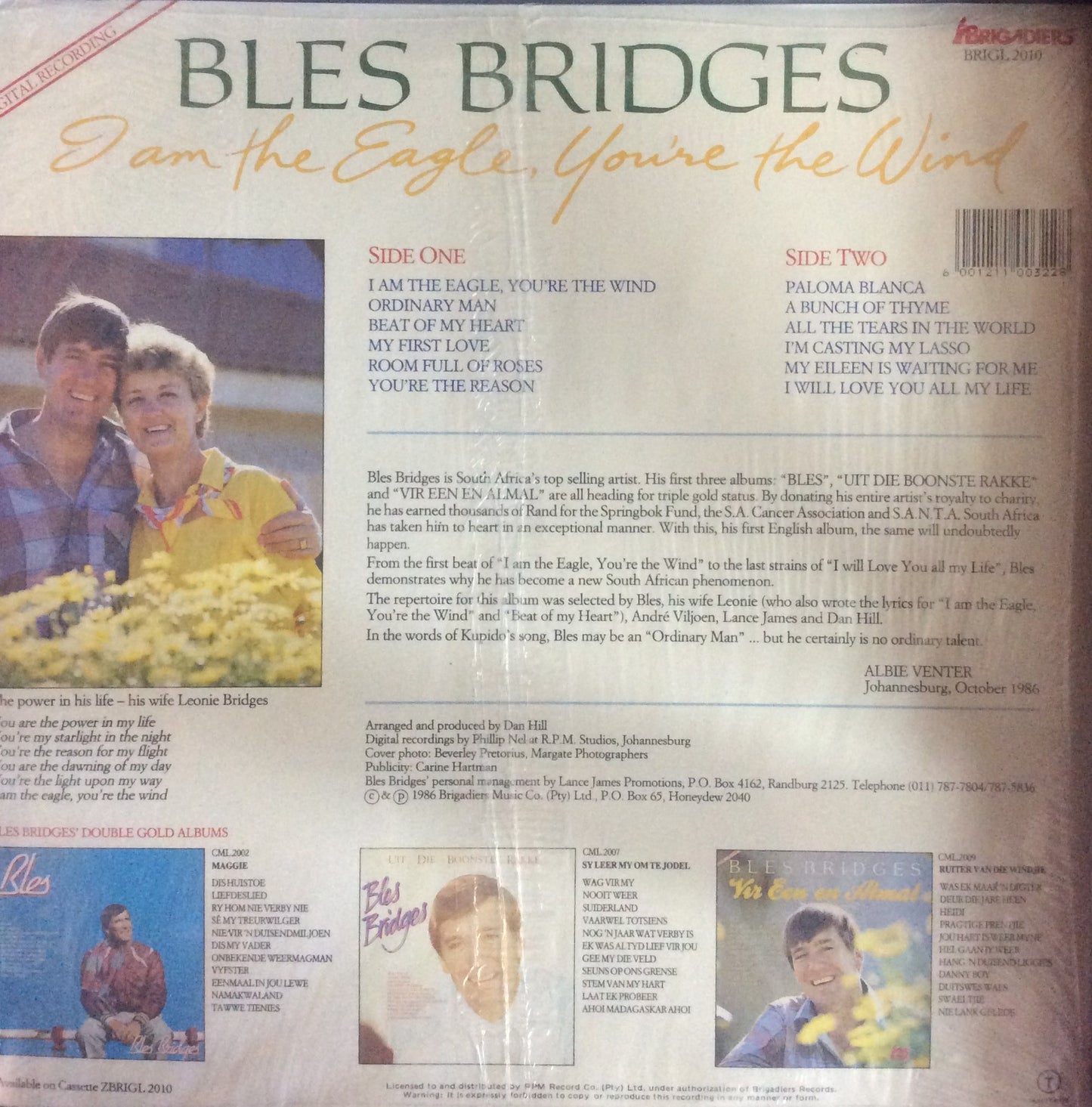 Bles Bridges - I Am The Eagle, You're The Wind