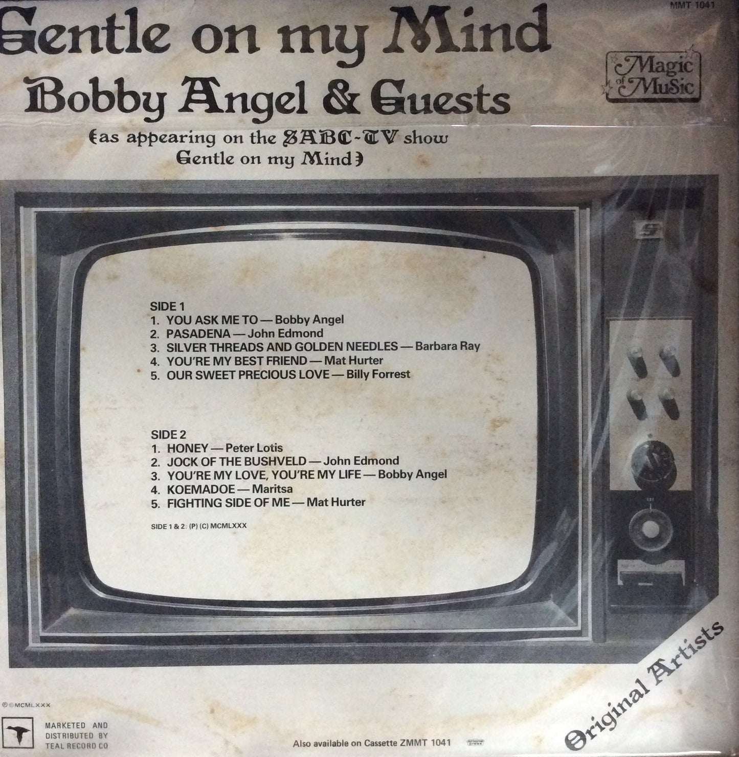 Bobby Angel & Guests - Gentle On My Mind