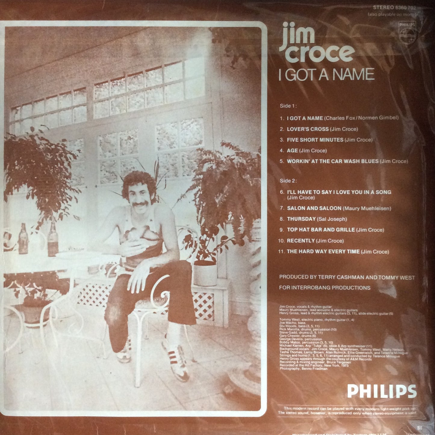 Jim Croce - I Got Name