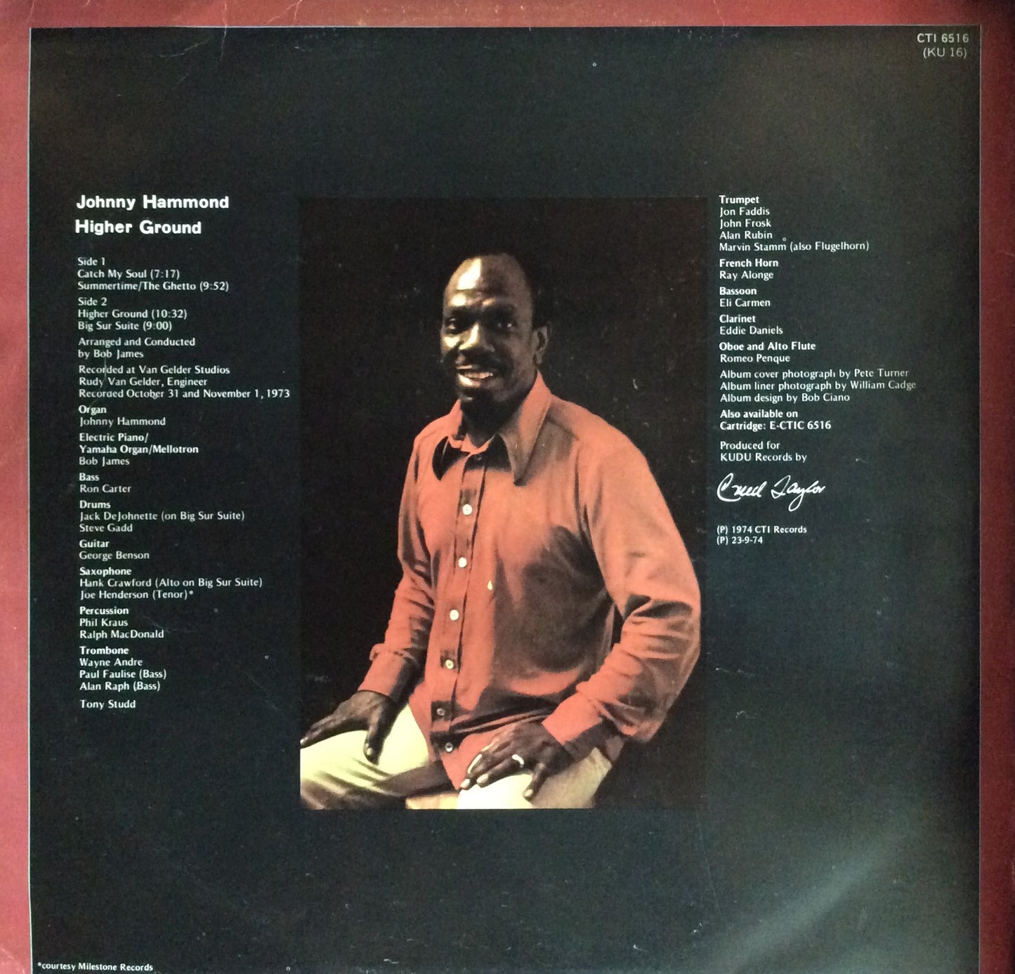 Johnny Hammond - Higher Ground