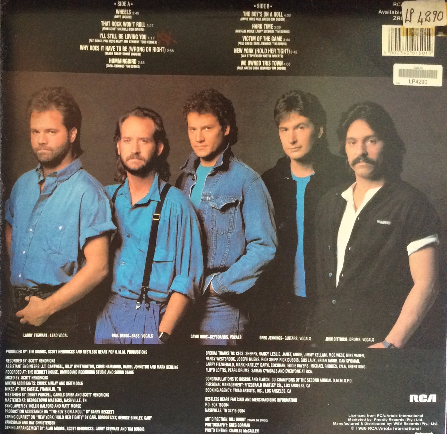 Restless Heart - Wheels