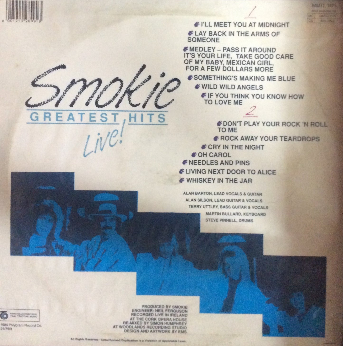 Smokie - Greatest Hits - Live!