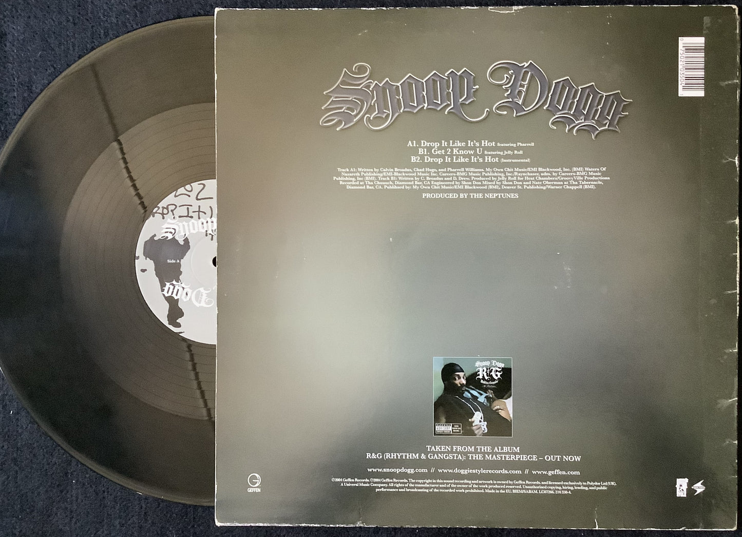 Snoop Dogg - Drop It Like It's Hot (12" Maxi)