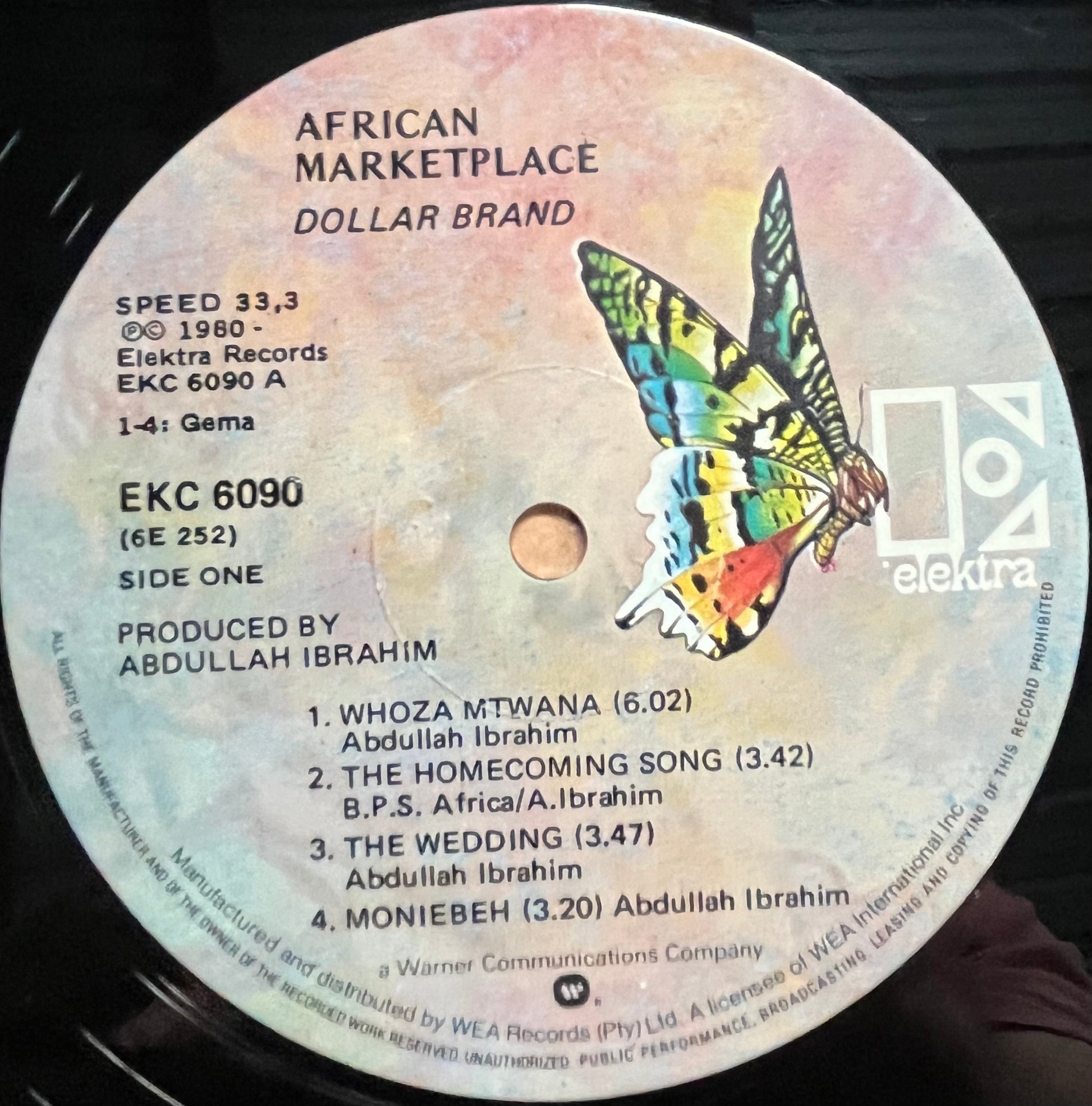 Dollar Brand Abdullah Ibrahim African Marketplace The Turntable Dollar Brand Abdullah Ibrahim African Marketplace The Turntable