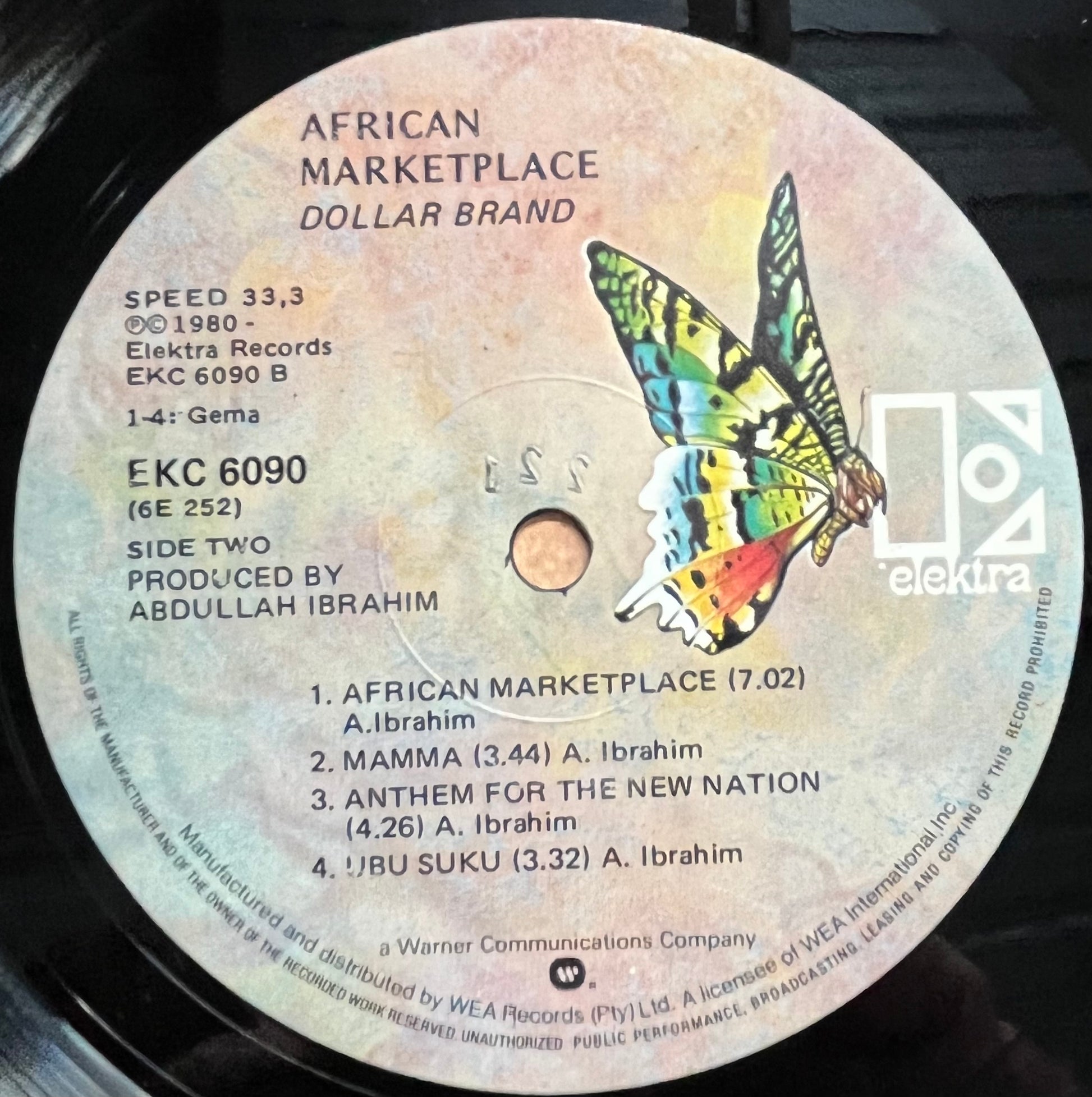 Dollar Brand Abdullah Ibrahim African Marketplace The Turntable Dollar Brand Abdullah Ibrahim African Marketplace The Turntable