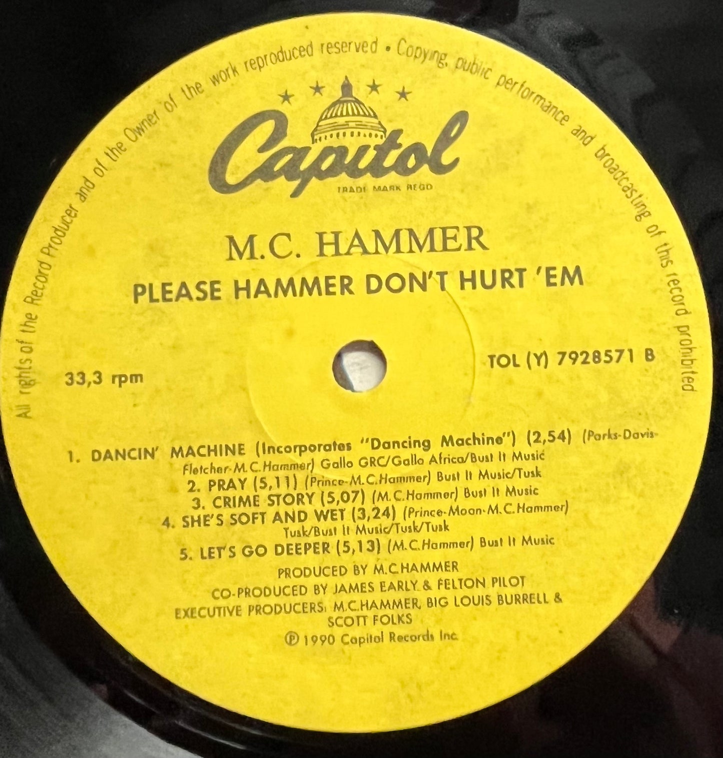 M.C. Hammer - Please Hammer Don't Hurt 'Em