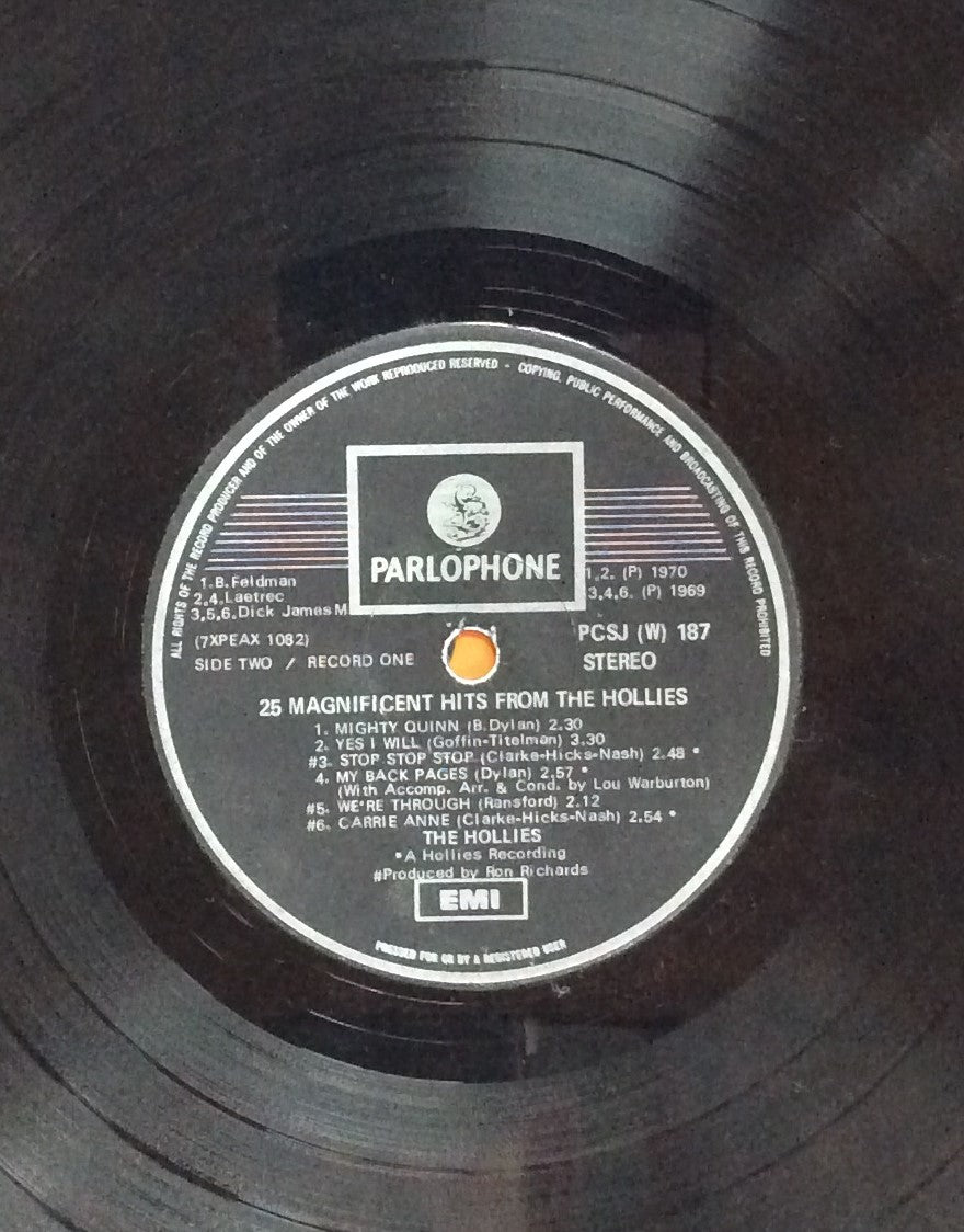 Hollies, The - 25 Magnificent Hits Of The Hollies