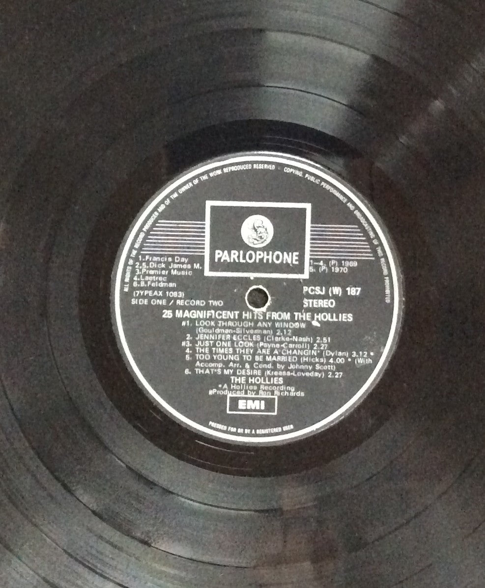 Hollies, The - 25 Magnificent Hits Of The Hollies