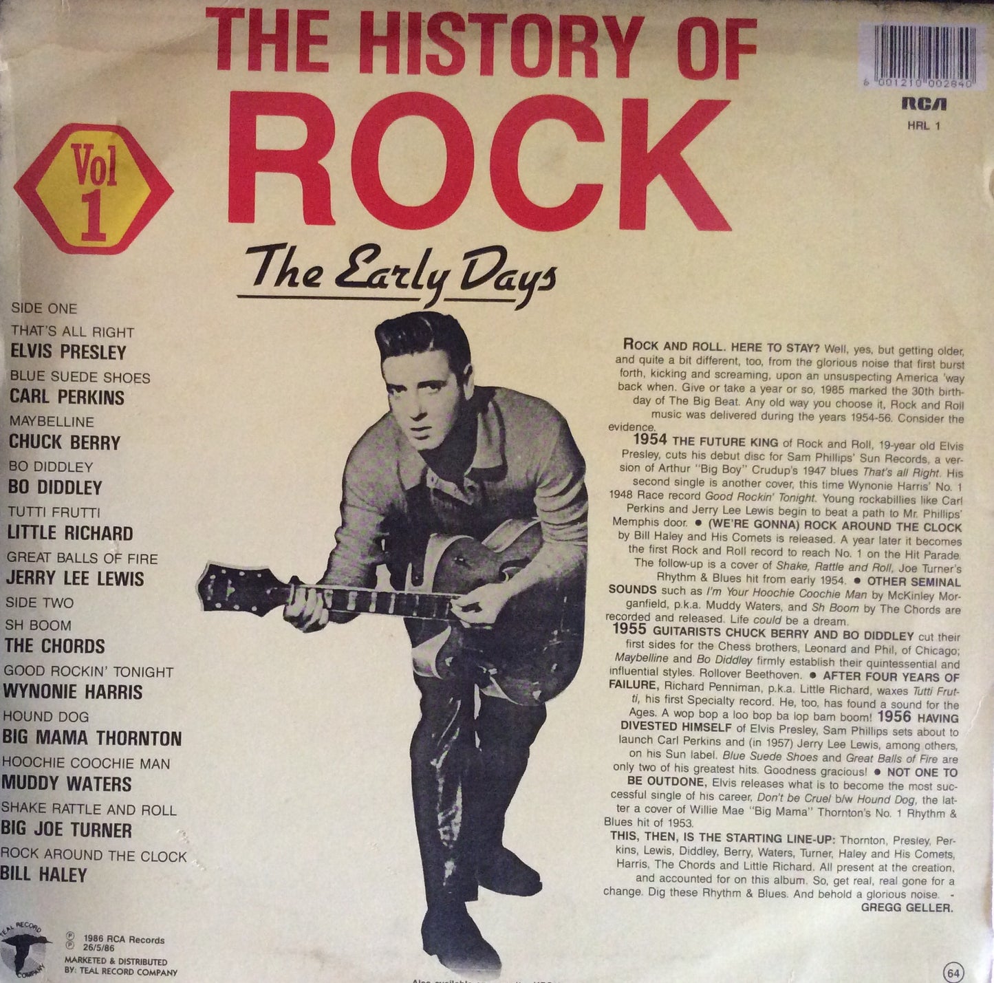 Various Artists - The History Of Rock Vol. 1