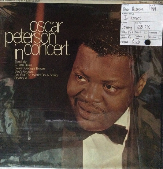 Oscar Peterson - Oscar Peterson In Concert