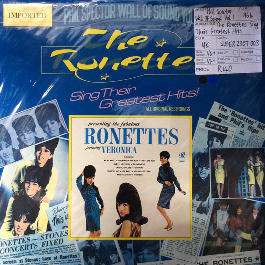 Ronettes, The - Sing Their Greatest Hits (Phil Spector Wall Of Sound)