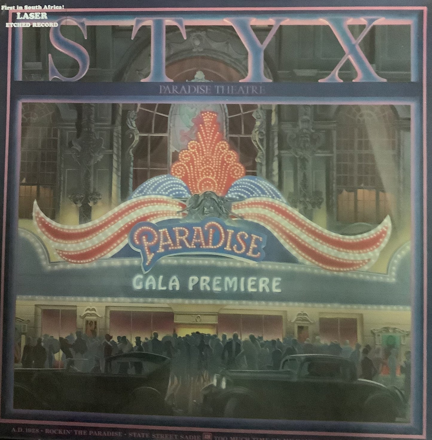 Styx - Paradise Theatre