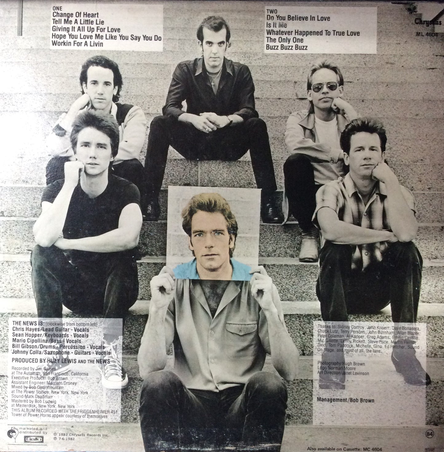Huey Lewis & The News - Picture This