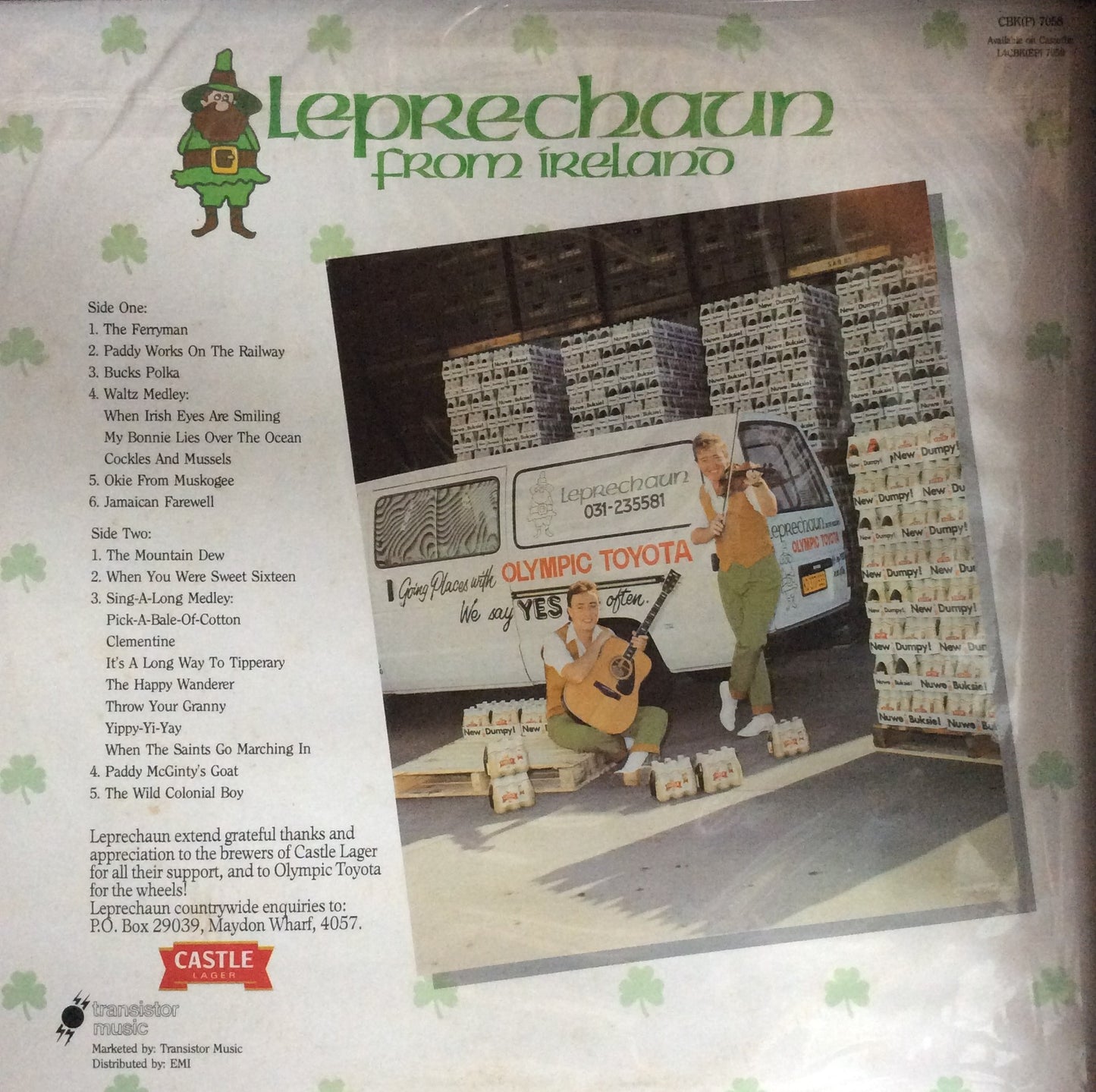 Leprechaun - Castle Lager Sing-A-Long Souvenirs Vol.2