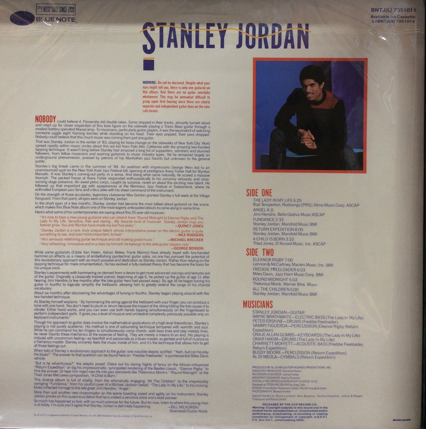 Stanley Jordan - Magic Touch